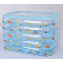 5 Layers Inflatable Square Baby Swimming Pool Water Pool